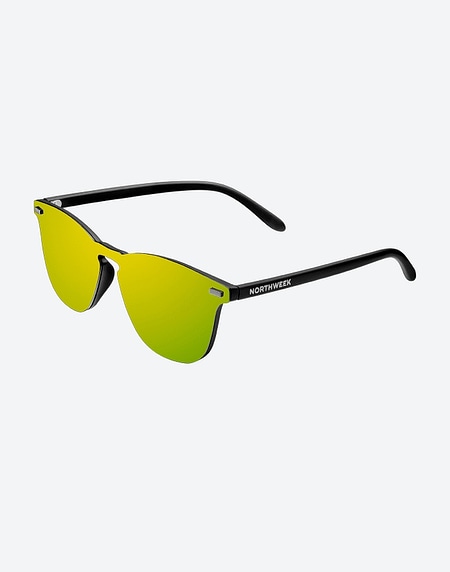 Gafas de sol Northweek WALL PHANTOM MATTE BLACK - GOLD POLARIZED