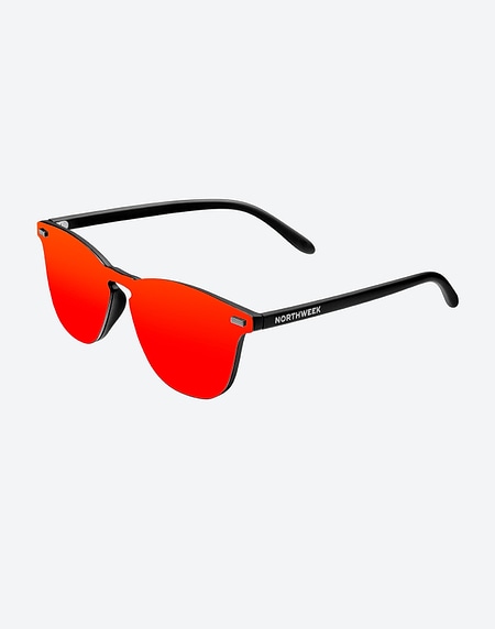 Hawkers WALL PHANTOM MATTE BLACK - RED POLARIZED w375