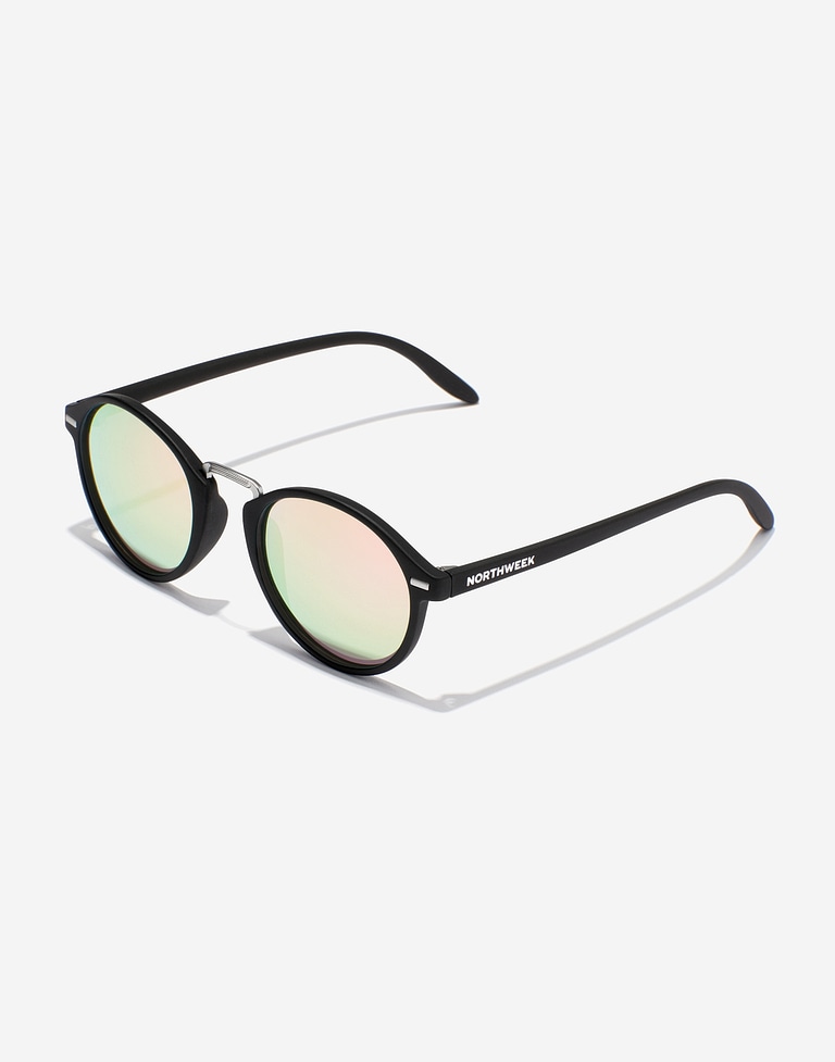 Sunglasses Northweek VESCA MATTE BLACK - ROSE GOLD POLARIZED