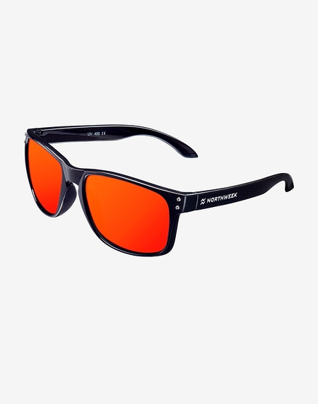 BOLD SHINE BLACK RED POLARIZED