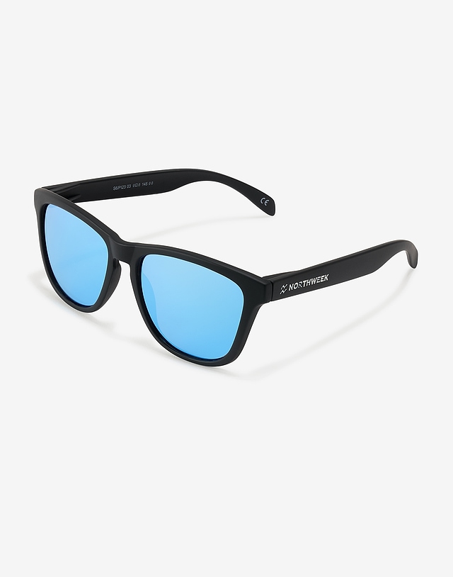 Hawkers REGULAR MATTE BLACK ICEBLUE POLARIZED w640