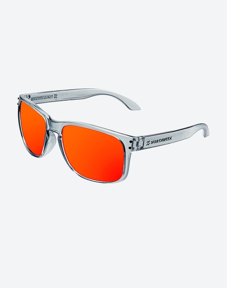 Hawkers BOLD BRIGHT GREY - RED POLARIZED w375