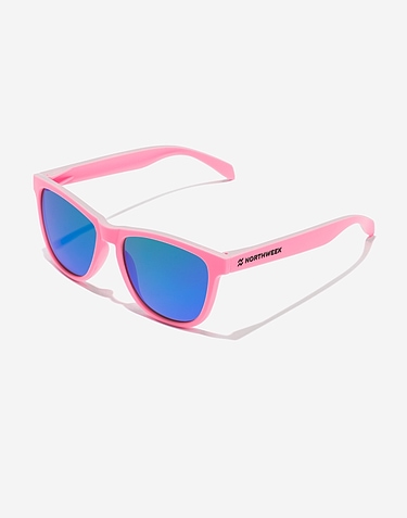 Hawkers REGULAR MATTE PINK - ICE BLUE POLARIZED w375