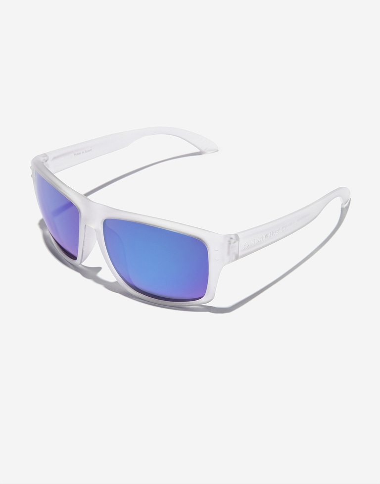 Lunettes de soleil Northweek BOLD - POLARIZED MATTE TRANSPARENT MIRROR SKY