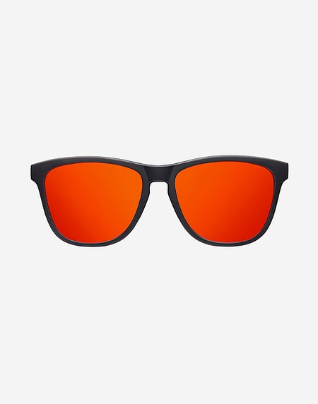 Hawkers REGULAR MATTE BLACK - RED POLARIZED w375